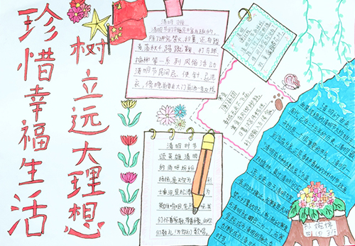 南昌現(xiàn)代外國語學(xué)校(象湖校區(qū))開展“手抄報比賽”主題教育活動
