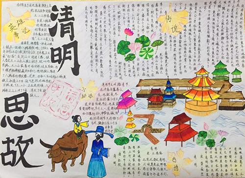 南昌現(xiàn)代外國(guó)語學(xué)校（象湖校區(qū)） 組織開展“我們的節(jié)日·清明”節(jié)日小報(bào)評(píng)比活動(dòng)