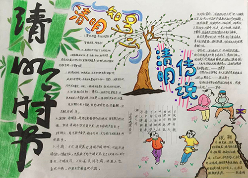 南昌現(xiàn)代外國(guó)語學(xué)校（象湖校區(qū)） 組織開展“我們的節(jié)日·清明”節(jié)日小報(bào)評(píng)比活動(dòng)